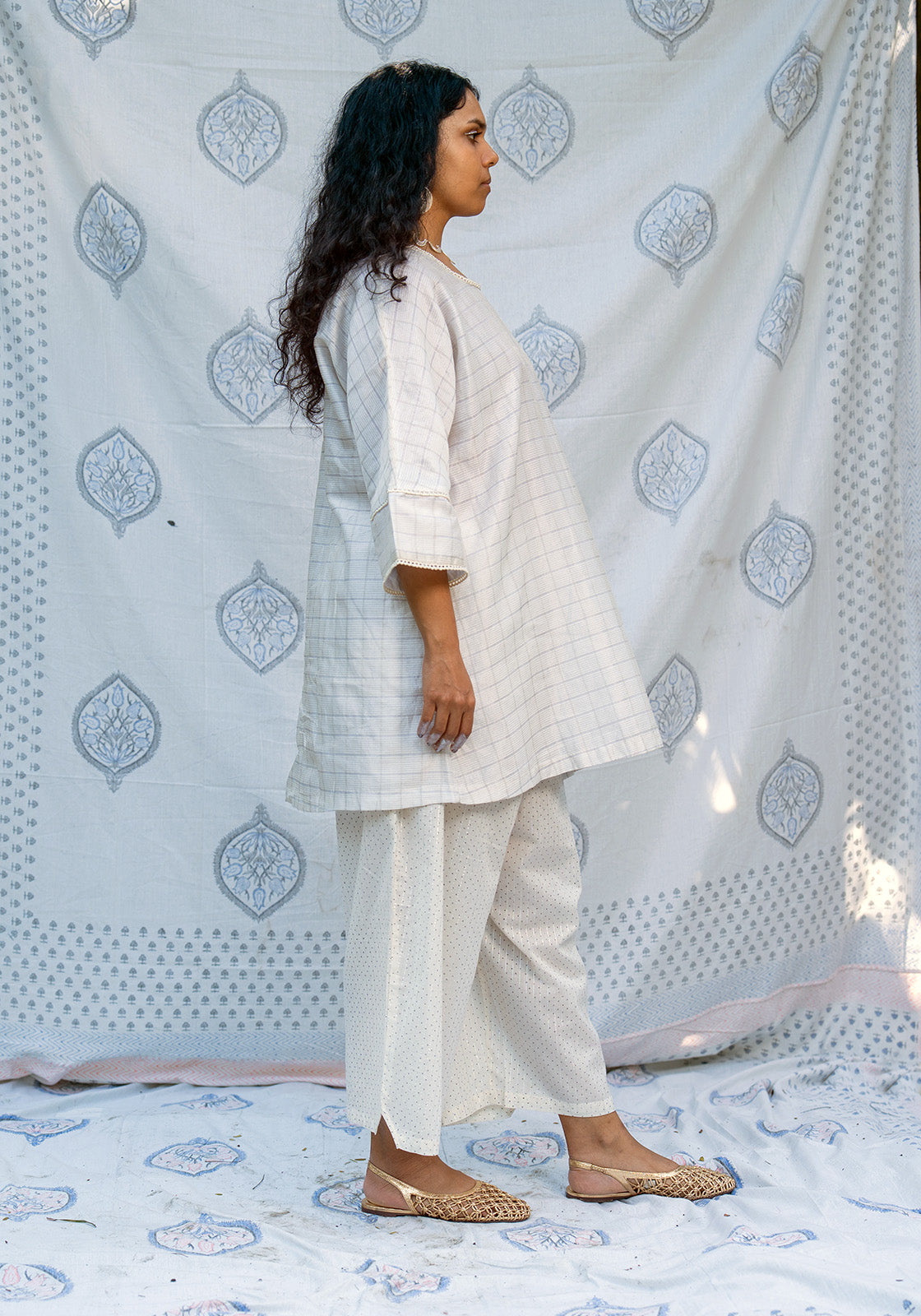 Jaali Kurta Set