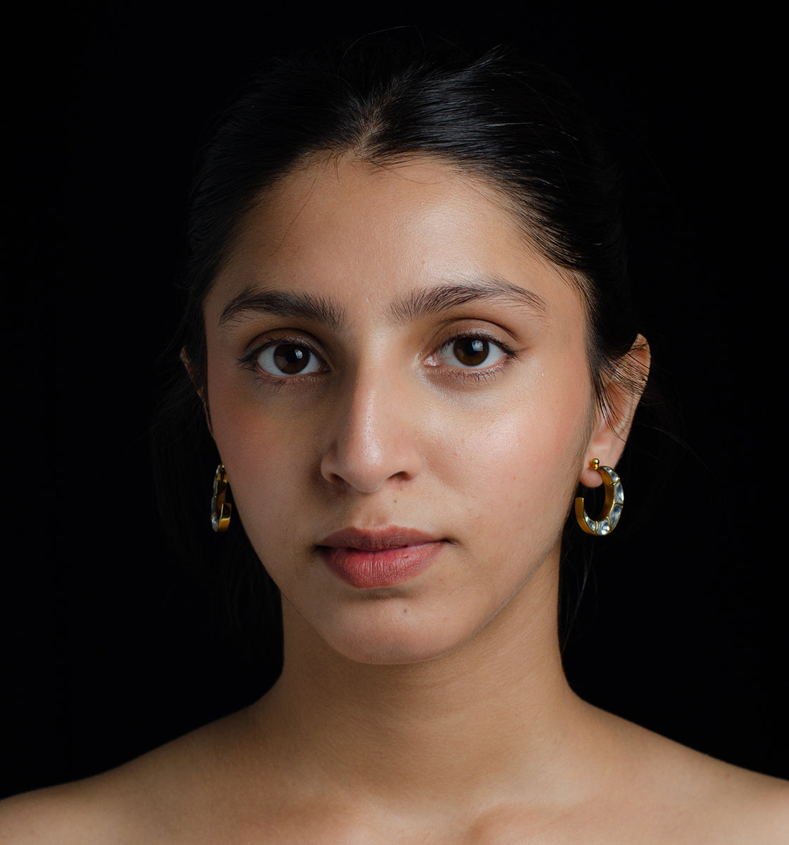 Chand earrings - Brass