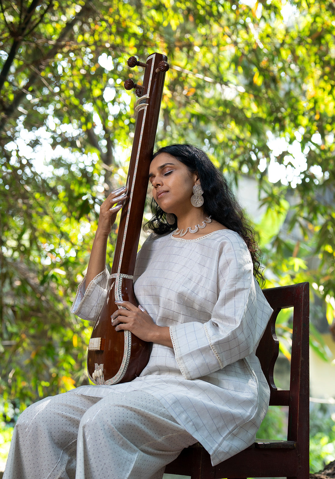 Jaali Kurta Set