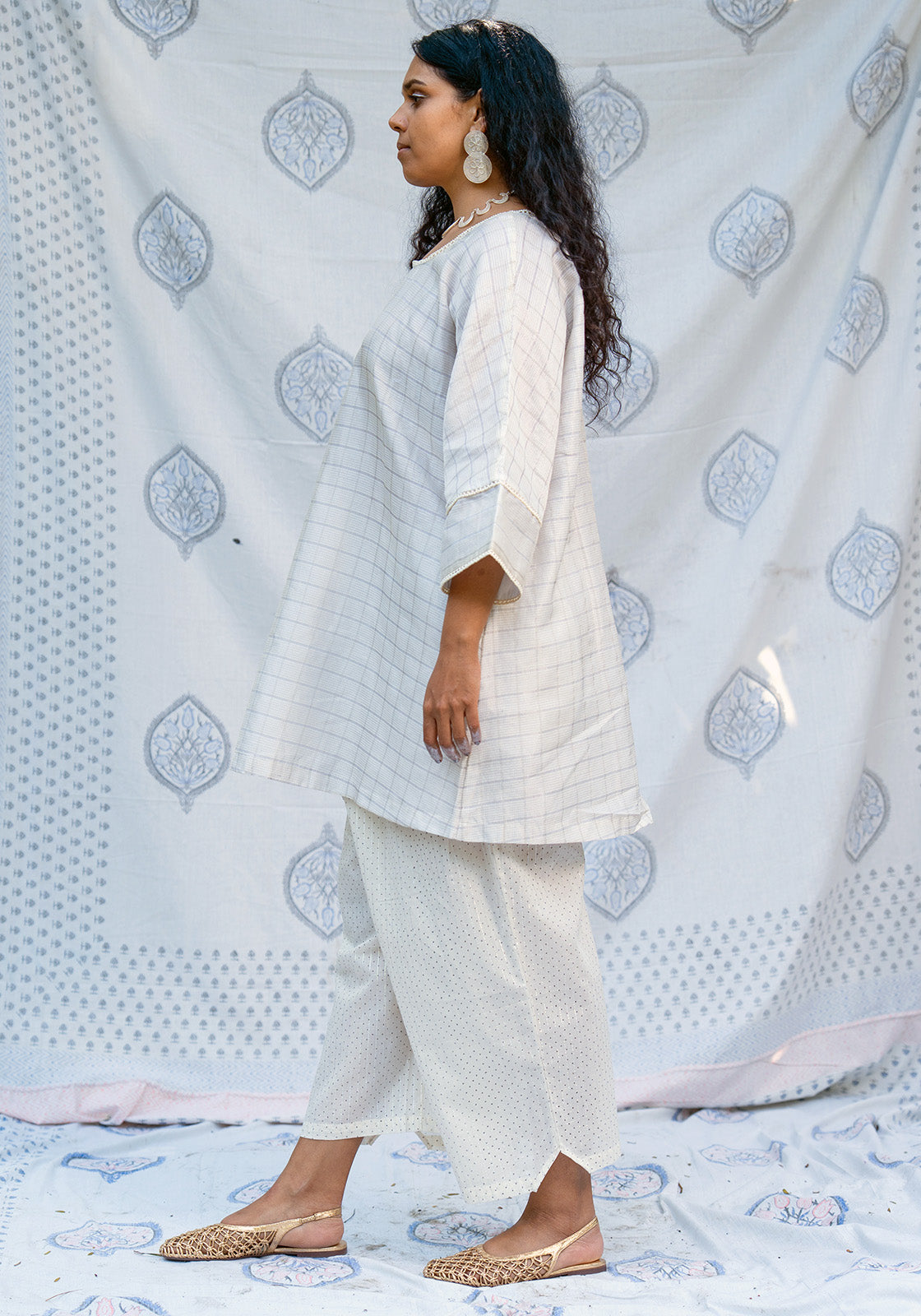 Jaali Kurta Set