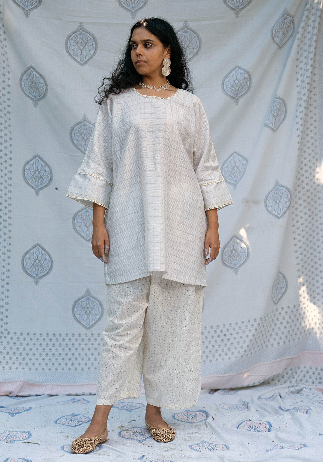 Jaali Kurta Set